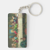 De laatste Supper oorspronkelijk door Leonardo da  Sleutelhanger (achterkant)