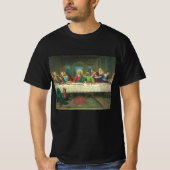 De laatste Supper oorspronkelijk door Leonardo da  T-shirt (Voorkant)