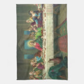 De laatste Supper oorspronkelijk door Leonardo da  Theedoek (Verticaal)