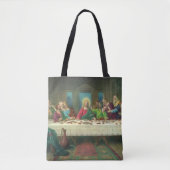 De laatste Supper oorspronkelijk door Leonardo da  Tote Bag (Voorkant)