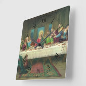 De laatste Supper oorspronkelijk door Leonardo da Vierkante Klok (Hoek)