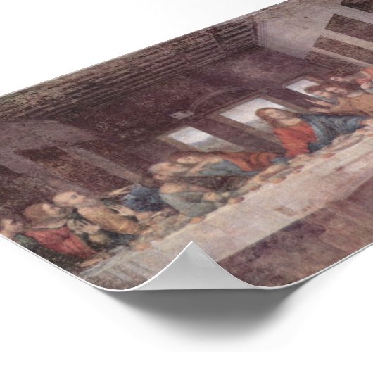 De laatste Supper (perfecte kwaliteit) Poster (Hoek)