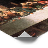 De laatste Supper (teruggezet) Poster (Hoek)