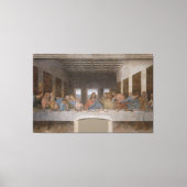 De laatste Supper/Última Cena van Leonardo da Vinc Canvas Afdruk (Voorkant)