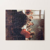 De laatste Supper van Fritz Von Uhde 1886 Legpuzzel (Horizontaal)