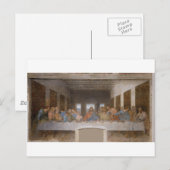 De laatste Supper van Leonardo Da Vinci Briefkaart (Voorkant / Achterkant)