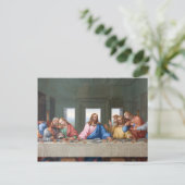 De laatste Supper van Leonardo da Vinci Briefkaart (Staand voorkant)