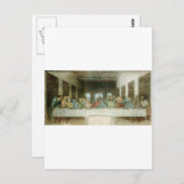 De laatste Supper van Leonardo Da Vinci c. 1495-14 Briefkaart (Voorkant / Achterkant)