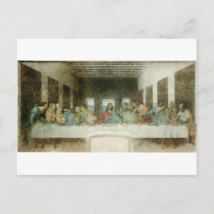 De laatste Supper van Leonardo Da Vinci c. 1495-14 Briefkaart
