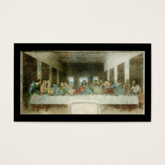 De laatste Supper van Leonardo Da Vinci c. 1495-14 Visitekaartje