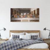 De laatste Supper van Leonardo Da Vinci Canvas Afdruk (Insitu (Slaapkamer))
