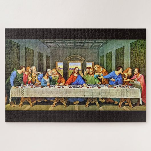 De laatste Supper van Leonardo Da Vinci Legpuzzel (Horizontaal)