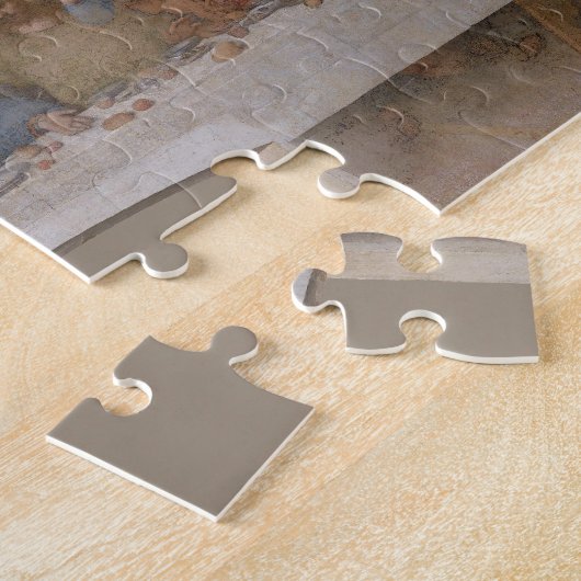 De laatste Supper van Leonardo da Vinci Legpuzzel (Zijkant)