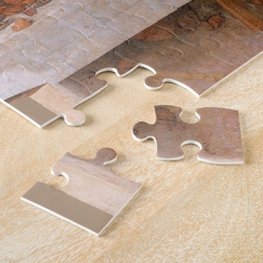 De laatste Supper van Leonardo Da Vinci Legpuzzel (Zijkant)