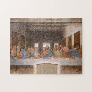 De laatste Supper van Leonardo Da Vinci Legpuzzel
