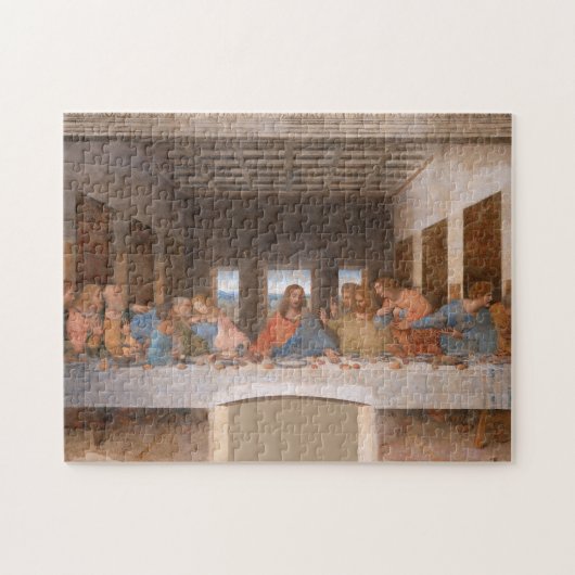 De laatste Supper van Leonardo Da Vinci Legpuzzel (Horizontaal)