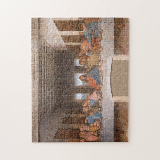 De laatste Supper van Leonardo Da Vinci Legpuzzel (Verticaal)