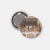 De laatste Supper van Leonardo Da Vinci Magneet (Voorkant / Achterkant)