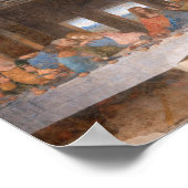 De laatste Supper van Leonardo Da Vinci Poster (Hoek)