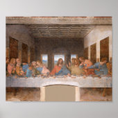 De laatste Supper van Leonardo Da Vinci Poster (Voorkant)