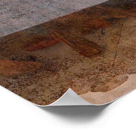 De laatste Supper van Leonardo Da Vinci Poster (Hoek)