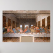 De laatste Supper van Leonardo Da Vinci Poster (Voorkant)