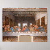 De laatste Supper van Leonardo Da Vinci Poster (Voorkant)
