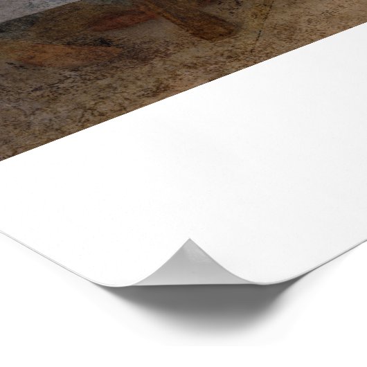 De laatste Supper van Leonardo Da Vinci Poster (Hoek)