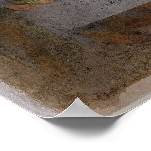 De laatste Supper van Leonardo Da Vinci Poster (Hoek)