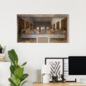 De laatste Supper van Leonardo Da Vinci Poster (Thuiskantoor)