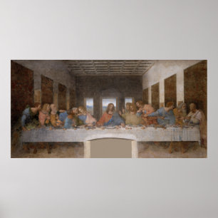 De laatste Supper van Leonardo Da Vinci Poster