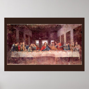 De laatste Supper van Leonardo da Vinci, Renaissan Poster