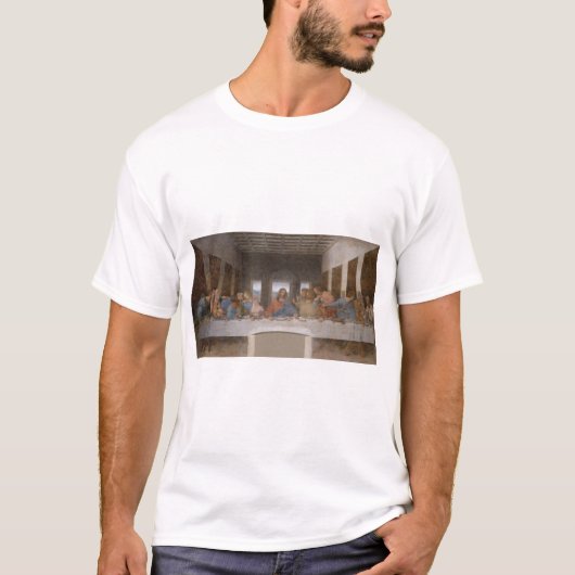 De laatste Supper van Leonardo Da Vinci T-shirt (Voorkant)