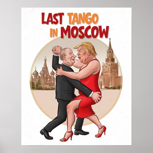 De laatste tango in Moskou Poster (Voorkant)