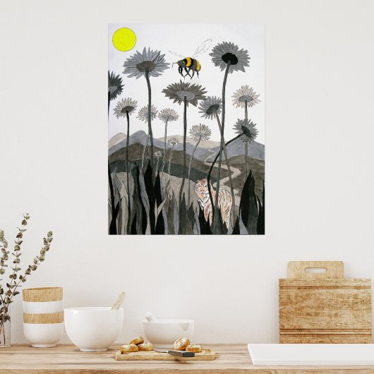 De laatste tijger - Poster (Keuken)