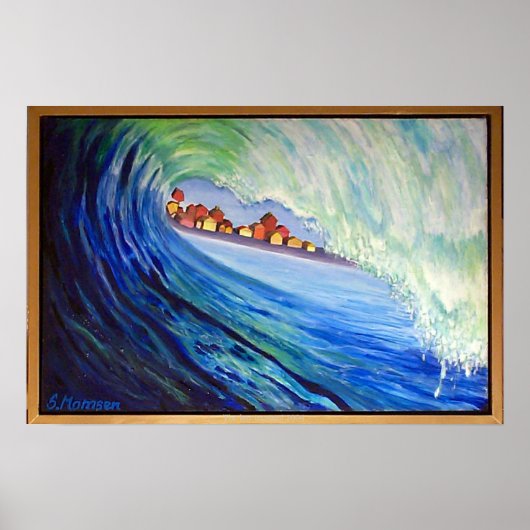 De laatste tsunami van 2004 poster (Voorkant)