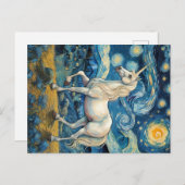 De laatste Unicorn Briefkaart (Voorkant / Achterkant)