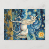 De laatste Unicorn Briefkaart (Voorkant)