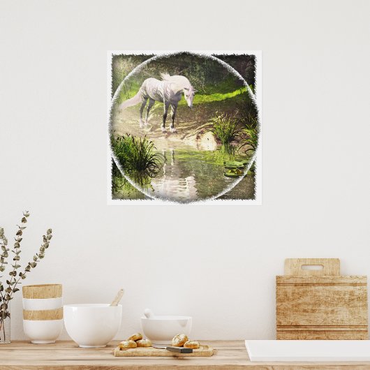 De laatste Unicorn Poster (Keuken)