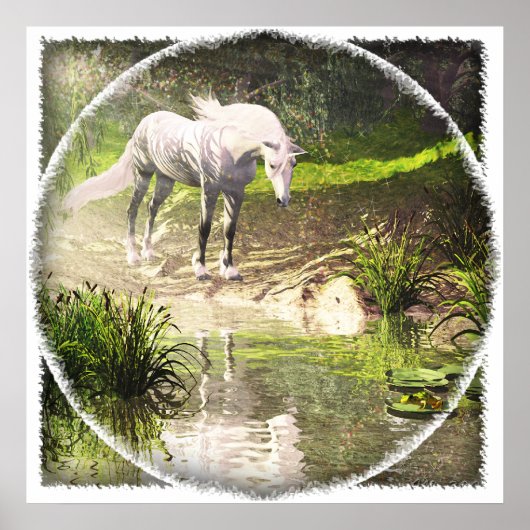 De laatste Unicorn Poster (Voorkant)