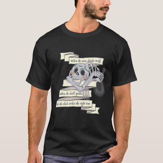De laatste Unicorn Skull Riddle T-shirt (Voorkant)