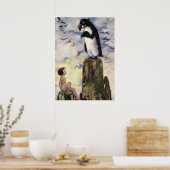 De laatste van de Gairfowl door Jessie Willcox Smi Poster (Keuken)