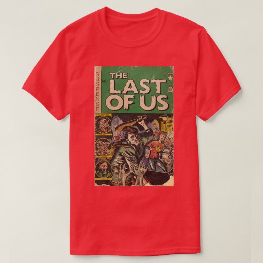 De laatste van ons Comic Hoesje fan art. T-shirt (Design voorkant)