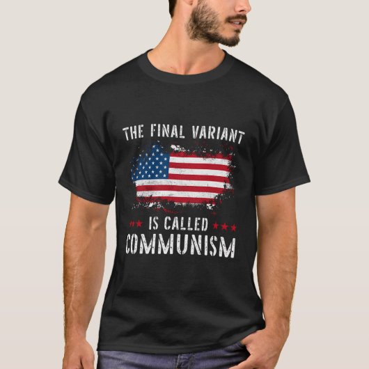 De laatste variant heet communisme t-shirt (Voorkant)