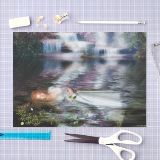 De laatste versie van Ophelia Tissuepapier (Craft)