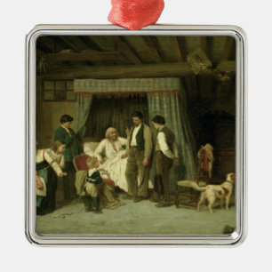 De laatste waarschuwing, 1886 metalen ornament