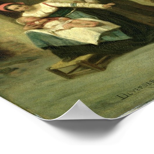 De laatste waarschuwing, 1886 poster (Hoek)