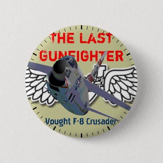 De laatste wapenkamer had F-8 Crusader B Ronde Button 5,7 Cm (Voorkant)