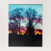 DE LAATSTE WINTER SKY-puzzel Legpuzzel (Verticaal)