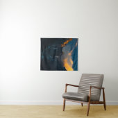 De laatste zonadem op de majestueuze bergen wandkleed (In Situ (horizontaal))